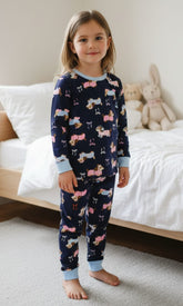Pijama Infantil Cachorrinho 100% Algodão Meia Estação