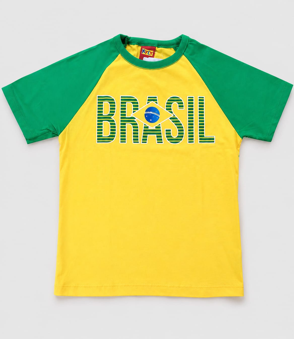 Blusa Infantil Brasil 100% Algodão