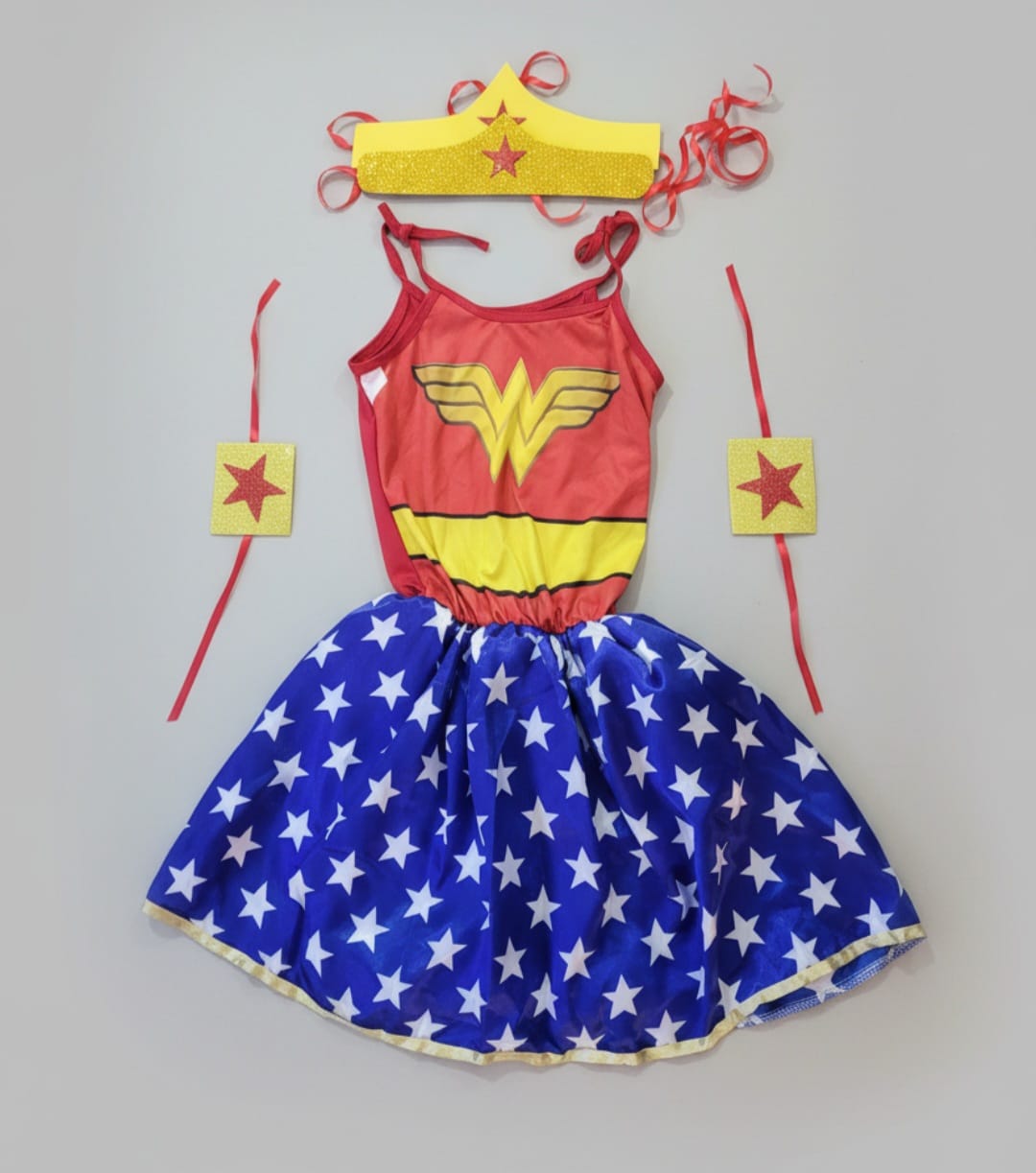 Fantasia infantil mulher maravilha
