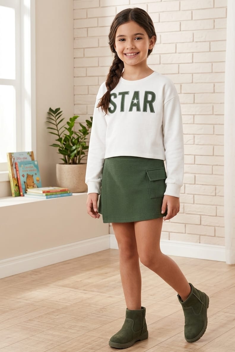 Conjunto Infantil Star: O Look das Pequenas Estrelas