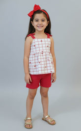 Conjunto Laço Infantil em Malha Nikko – Conforto e Delicadeza para o Dia a Dia