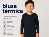 CAMISETA TERMICA PRETA UNISSEX