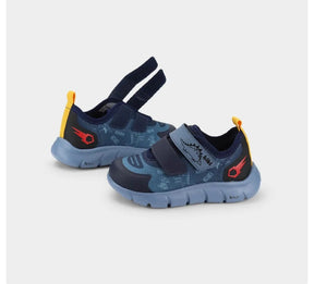 Tênis Infantil Bibi Energy Baby 2.0 Azul de Dinossauro