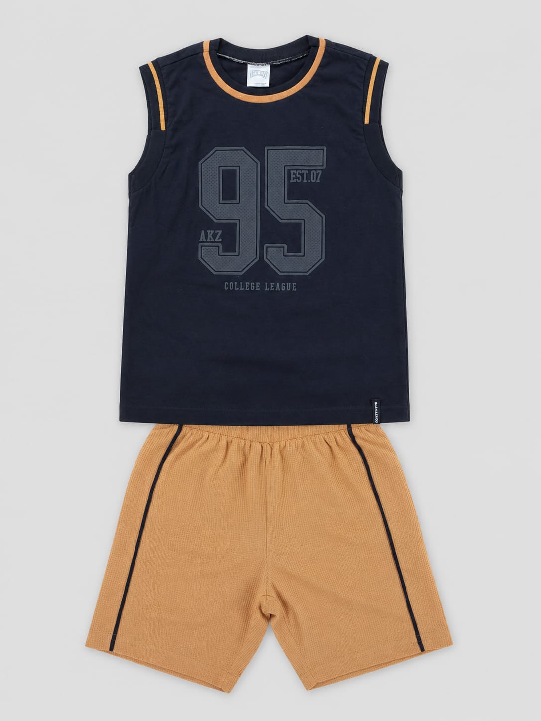 Conjunto Infantil Regata com Short Estampado 95
