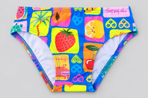 Biquíni Infantil Up Baby com Proteção UV 50 frutas