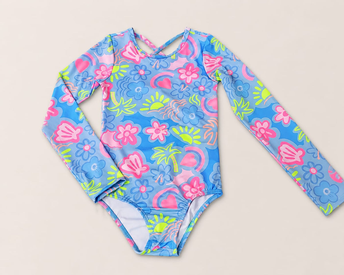 Maiô Infantil Up Baby com Proteção Solar UV 50+
