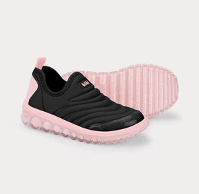 Tênis Infantil Bibi Roller 2.0 Preto com Rosa